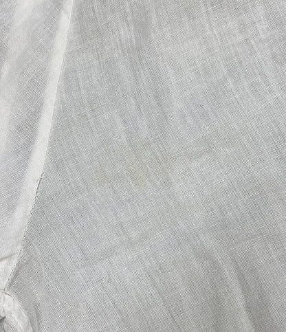 KAPITAL 長袖シャツ 襟付プルオーバー ガーゼ ホワイト レディース SIZE XS キャピタル