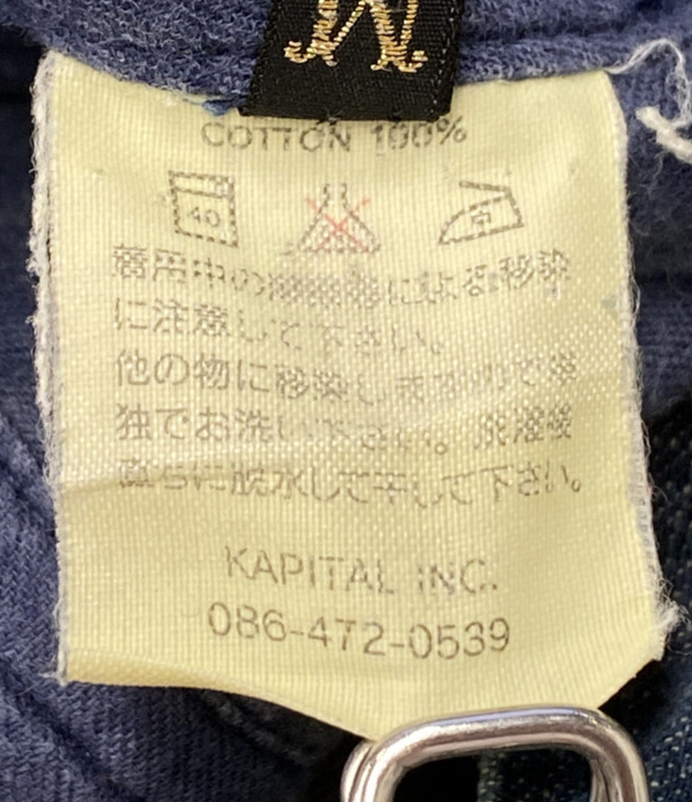 KAPITAL オーバーオール デニム レディース SIZE M キャピタル