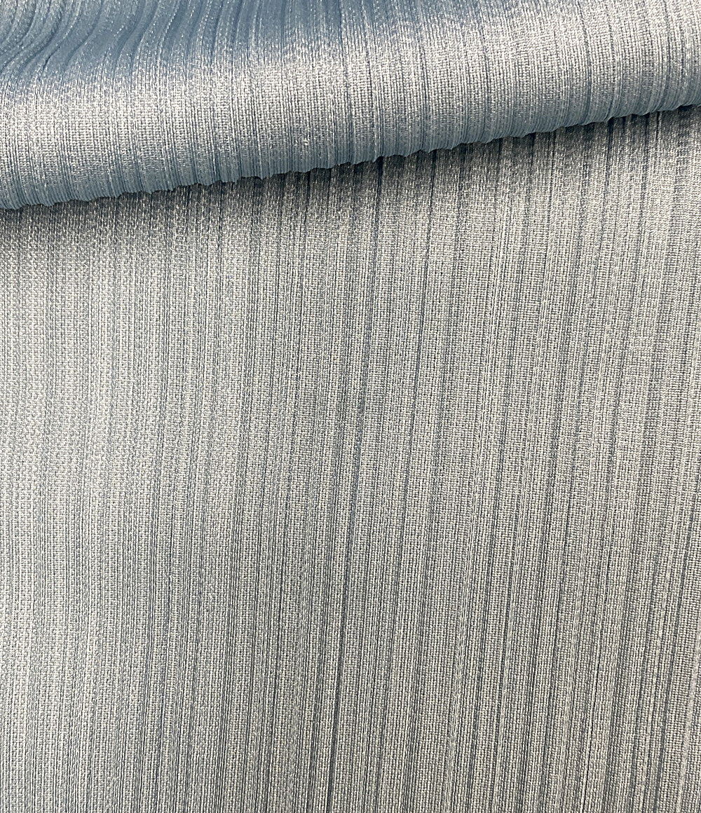 PLEATS PLEASE ノースリーブワンピース ブルー プリーツ PP11-JH869 レディース SIZE 3 プリーツプリーズ