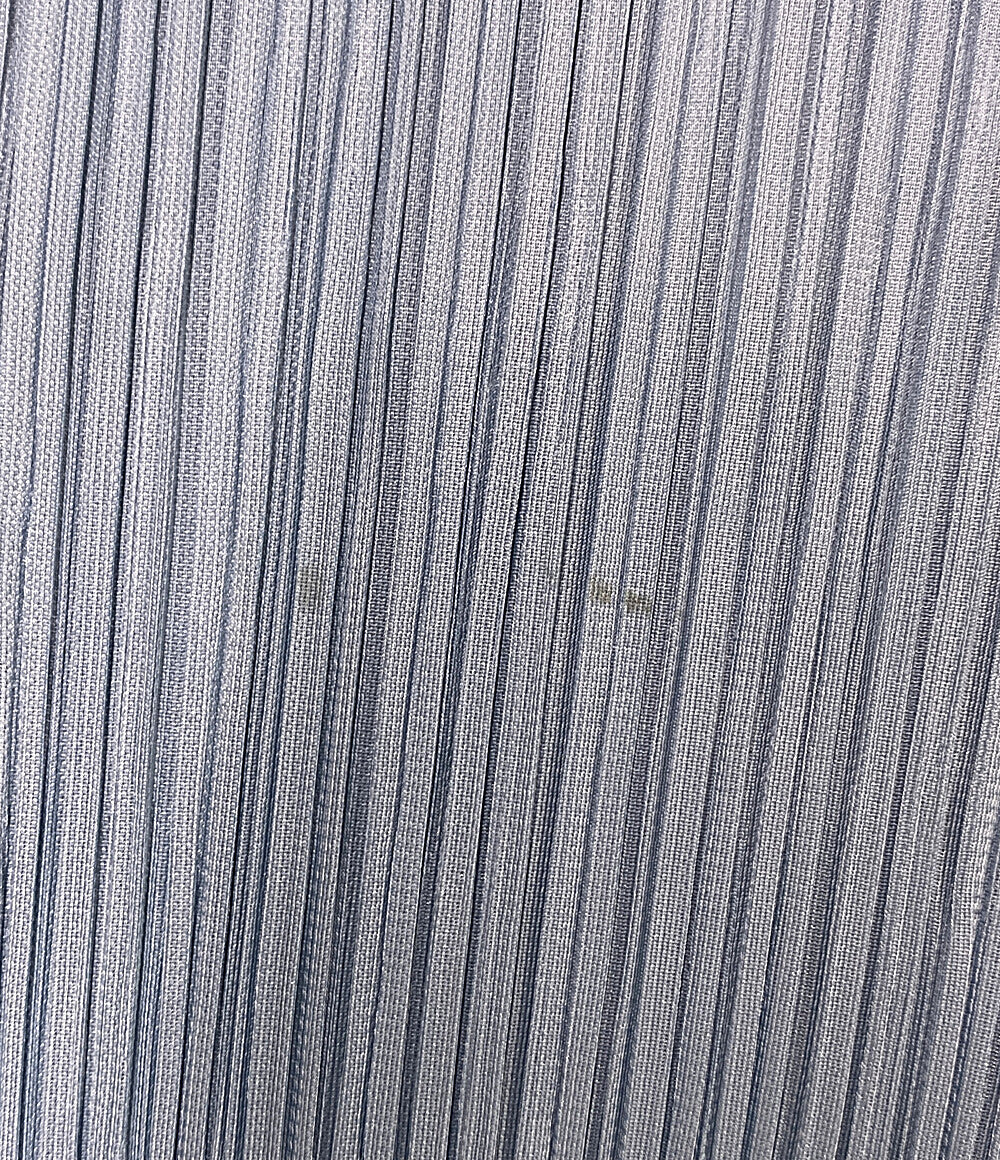 PLEATS PLEASE ノースリーブワンピース ブルー プリーツ PP11-JH869 レディース SIZE 3 プリーツプリーズ
