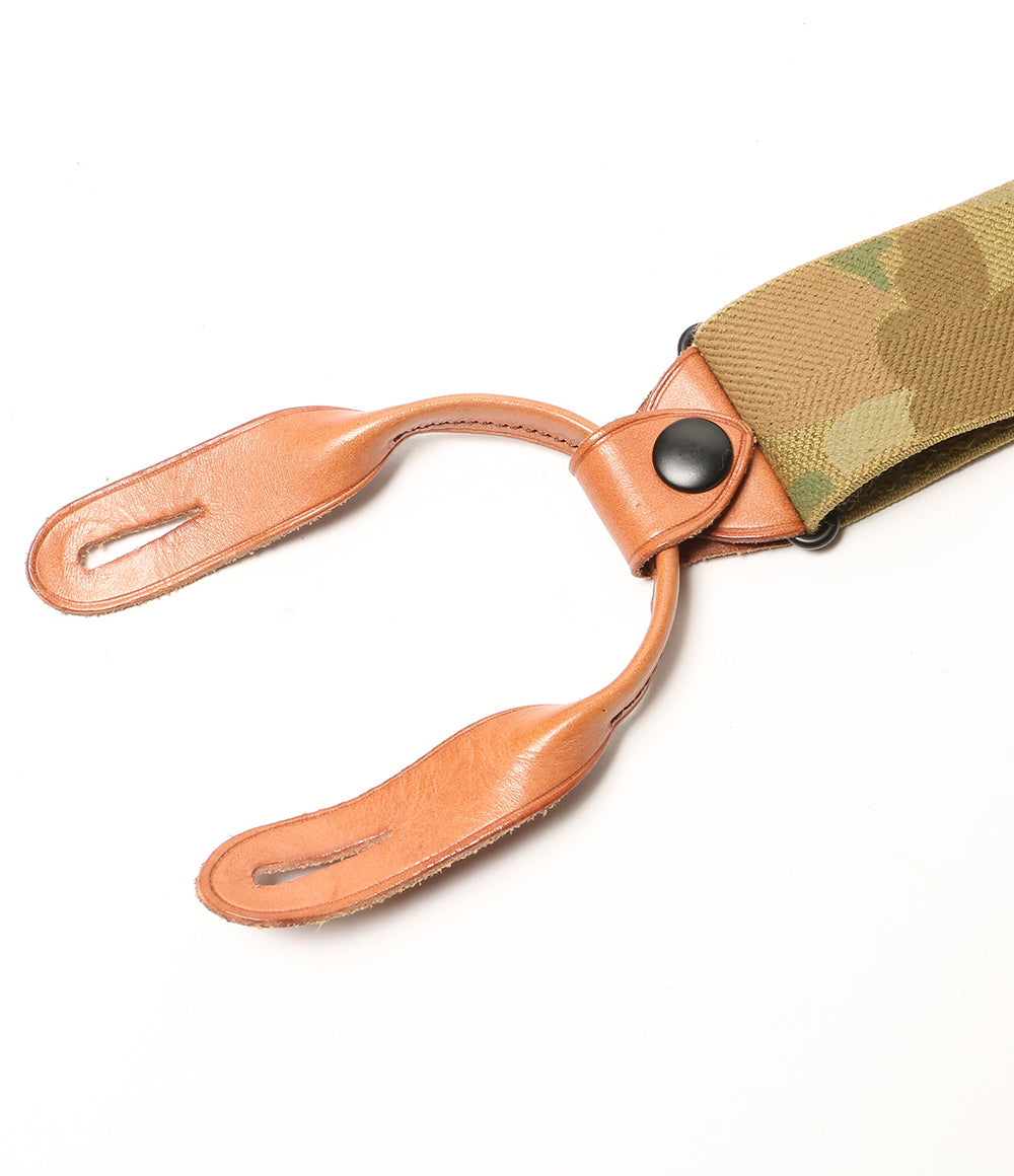 RRL サスペンダー ダックハンターカモ メンズ ダブルアールエル