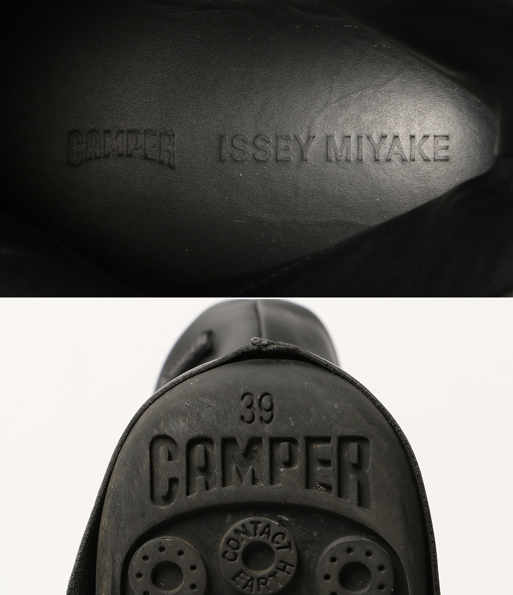 ISSEY MIYAKE×CAMPER カンペール スニーカー Peuform ブラック レディース SIZE 39 イッセイミヤケ