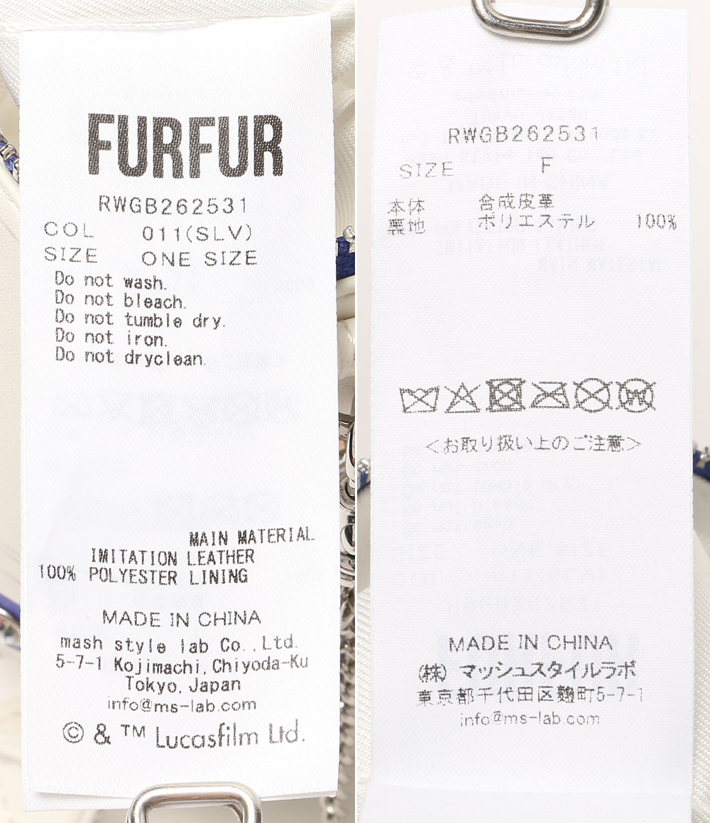 FURFUR ショルダーバッグ STARWARS R2-D2モチーフバッグ RWGB262531 レディース ファーファー