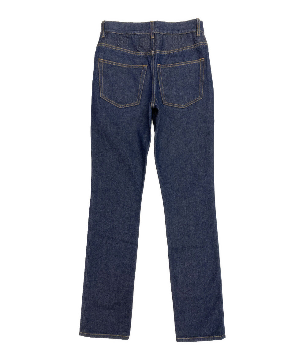 GUCCI GGエンボス デニムパンツ INDIGO RIGID メンズ SIZE 28 グッチ