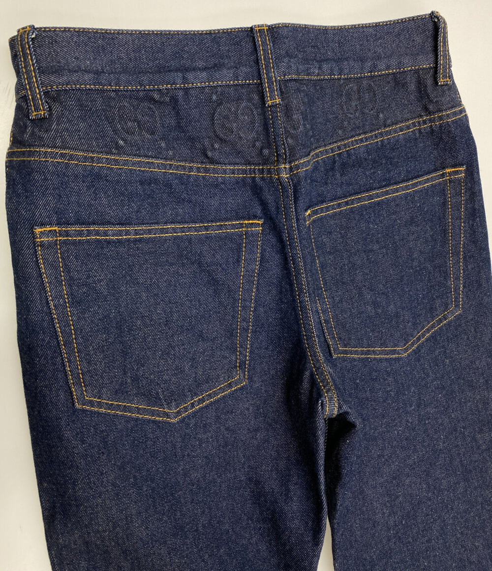 GUCCI GGエンボス デニムパンツ INDIGO RIGID メンズ SIZE 28 グッチ