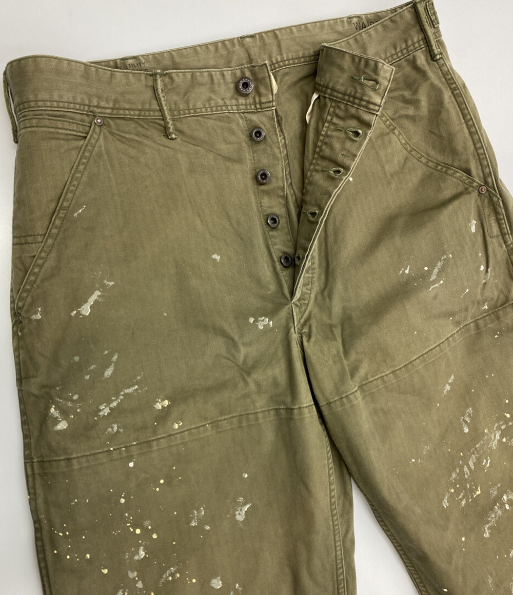 RRL RALPH LAUREN パンツ UTILITY WORK PANT HBT OLIVE メンズ SIZE 34×32 ダブルアールエル