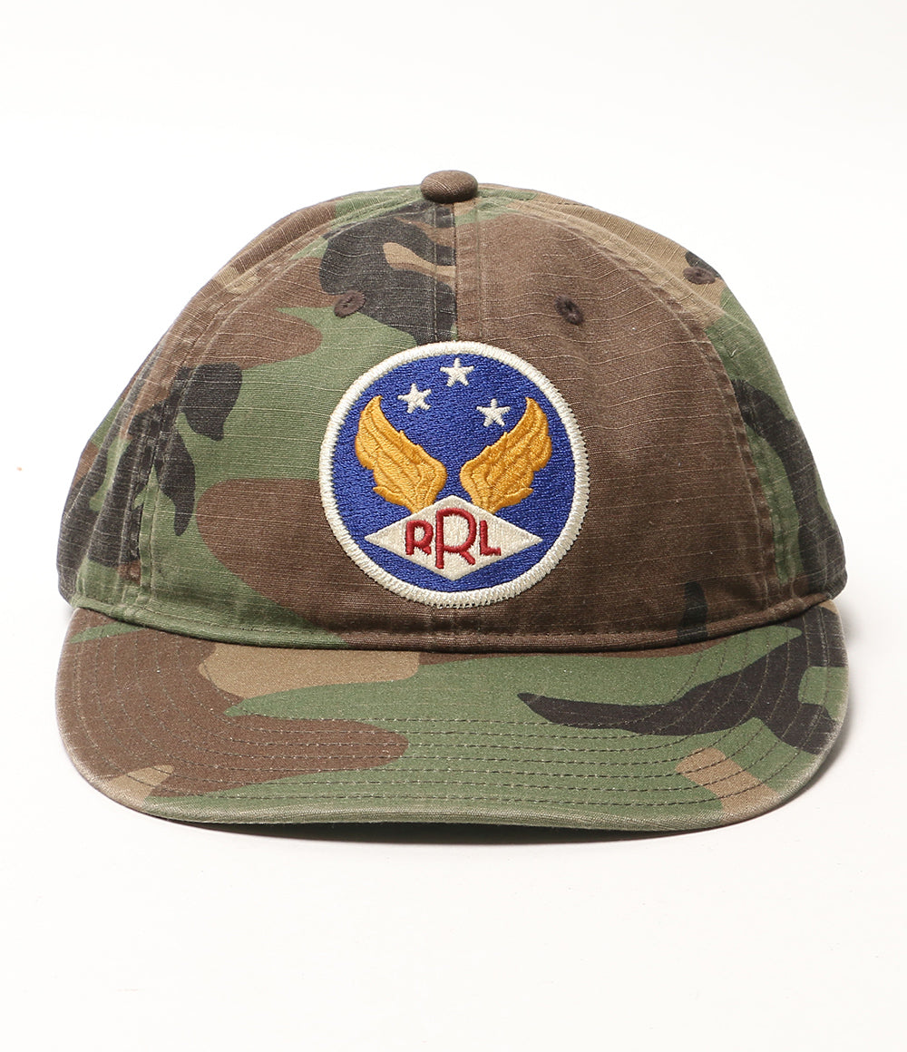 RRL RALPH LAUREN ウィングドロゴ カモ ボールキャップ メンズ SIZE ONE SIZE ダブルアールエル