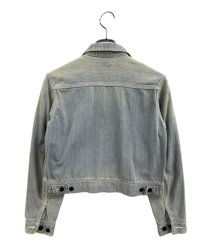KAPITAL デニムジャケット ジップ ヒッコリー フェード レディース SIZE XS キャピタル