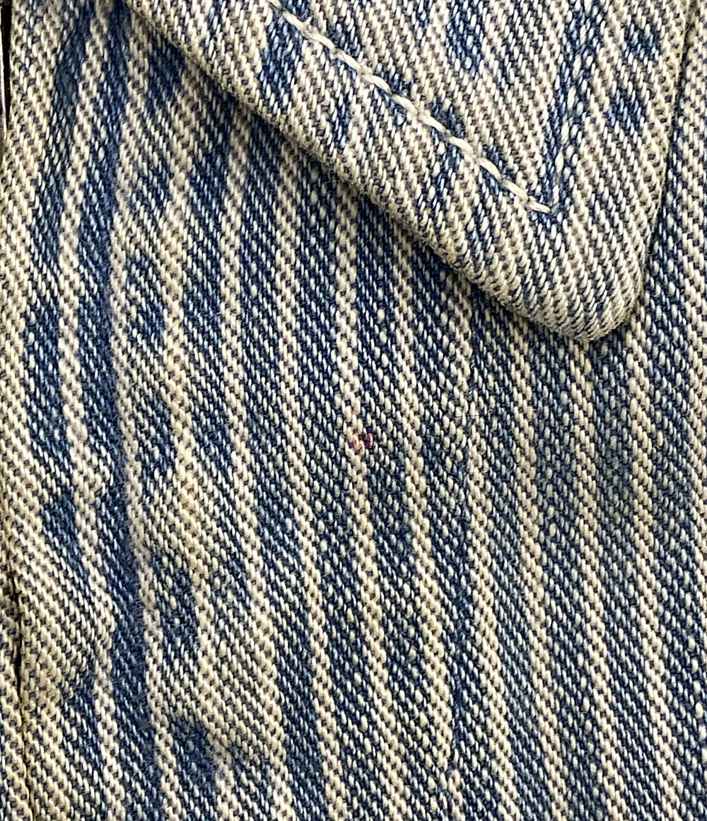 KAPITAL デニムジャケット ジップ ヒッコリー フェード レディース SIZE XS キャピタル