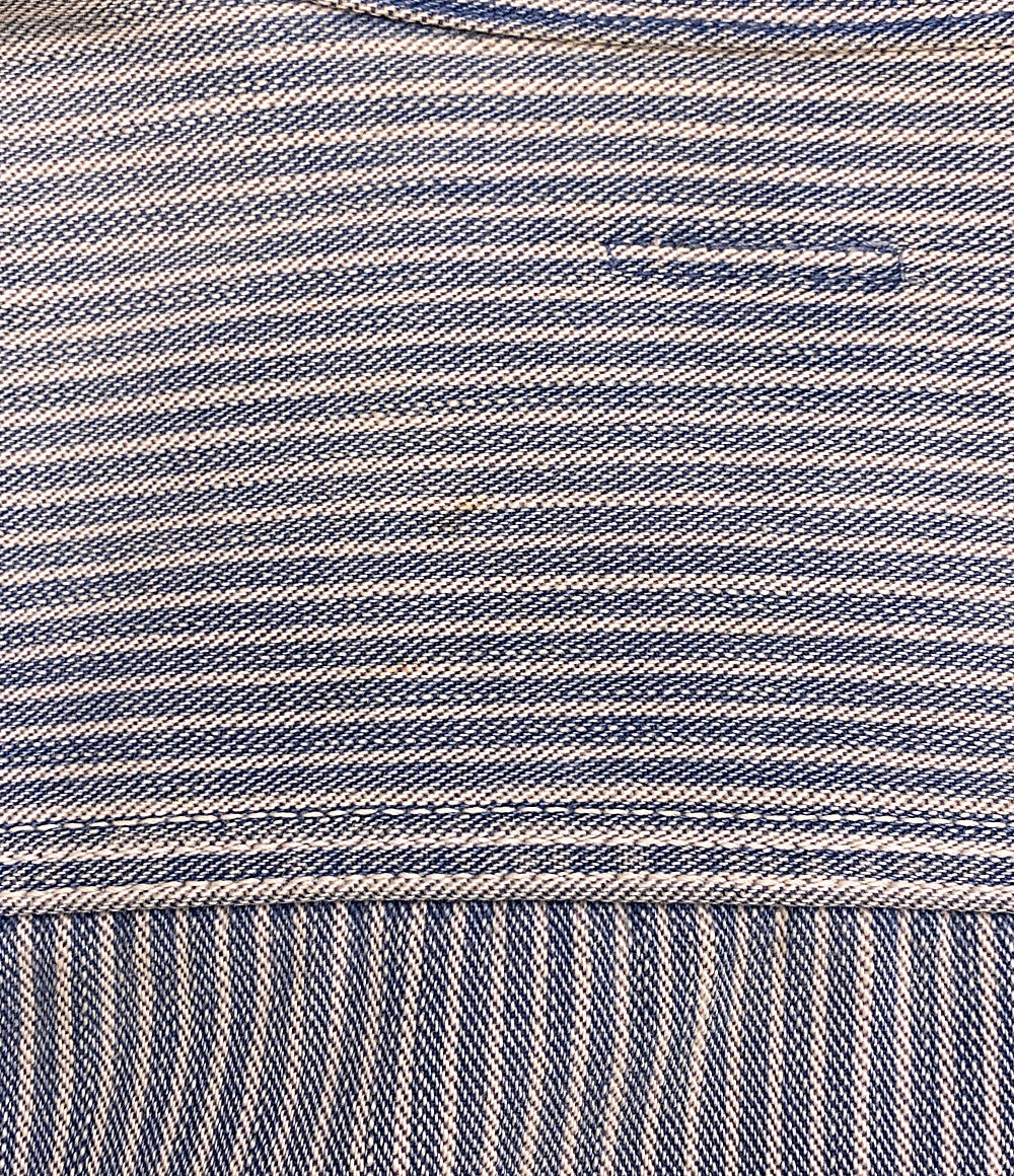 KAPITAL デニムジャケット ジップ ヒッコリー フェード レディース SIZE XS キャピタル