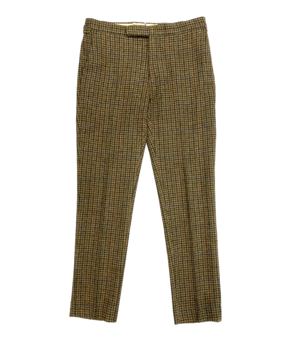 美品 POLO RALPH LAUREN パンツ PLAID WOOL SUIT TROUSER チェック メンズ SIZE 36/33 ポロ・ラルフローレン