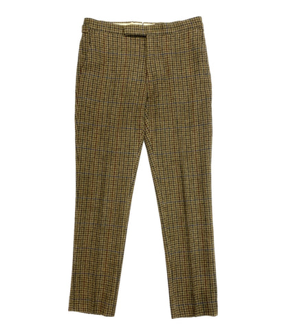 美品 POLO RALPH LAUREN パンツ PLAID WOOL SUIT TROUSER チェック メンズ SIZE 36/33 ポロ・ラルフローレン