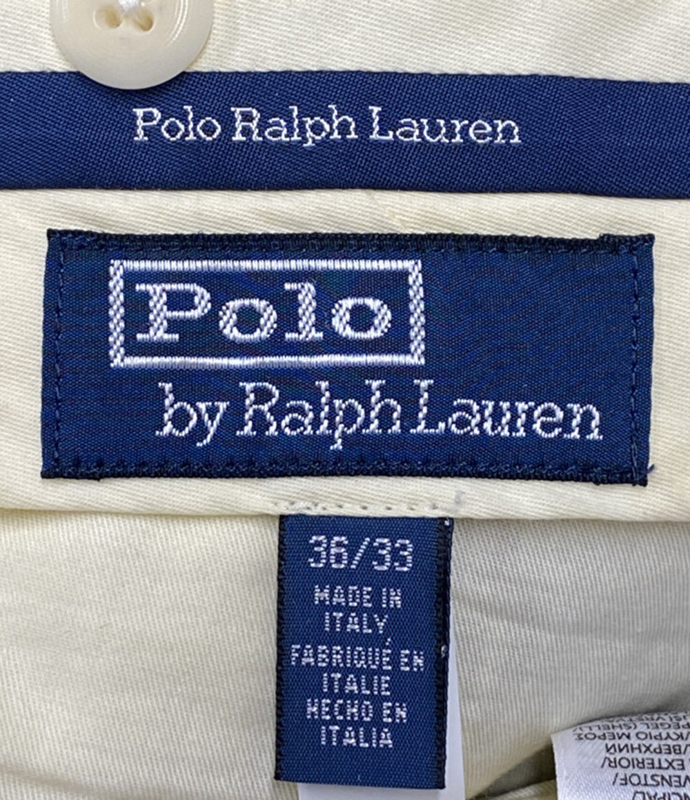 美品 POLO RALPH LAUREN パンツ PLAID WOOL SUIT TROUSER チェック メンズ SIZE 36/33 ポロ・ラルフローレン