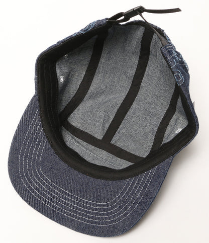 美品 Supreme キャップ Lasered Denim Camp Cap 24FW メンズ シュプリーム