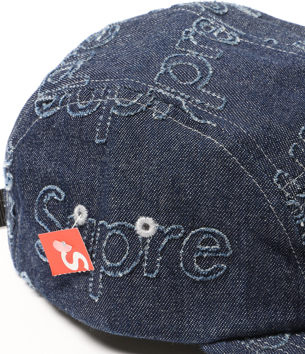 美品 Supreme キャップ Lasered Denim Camp Cap 24FW メンズ シュプリーム