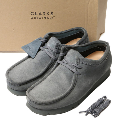 Clarks Wallabee GTX Blue/Grey Sde メンズ SIZE UK8 クラークス