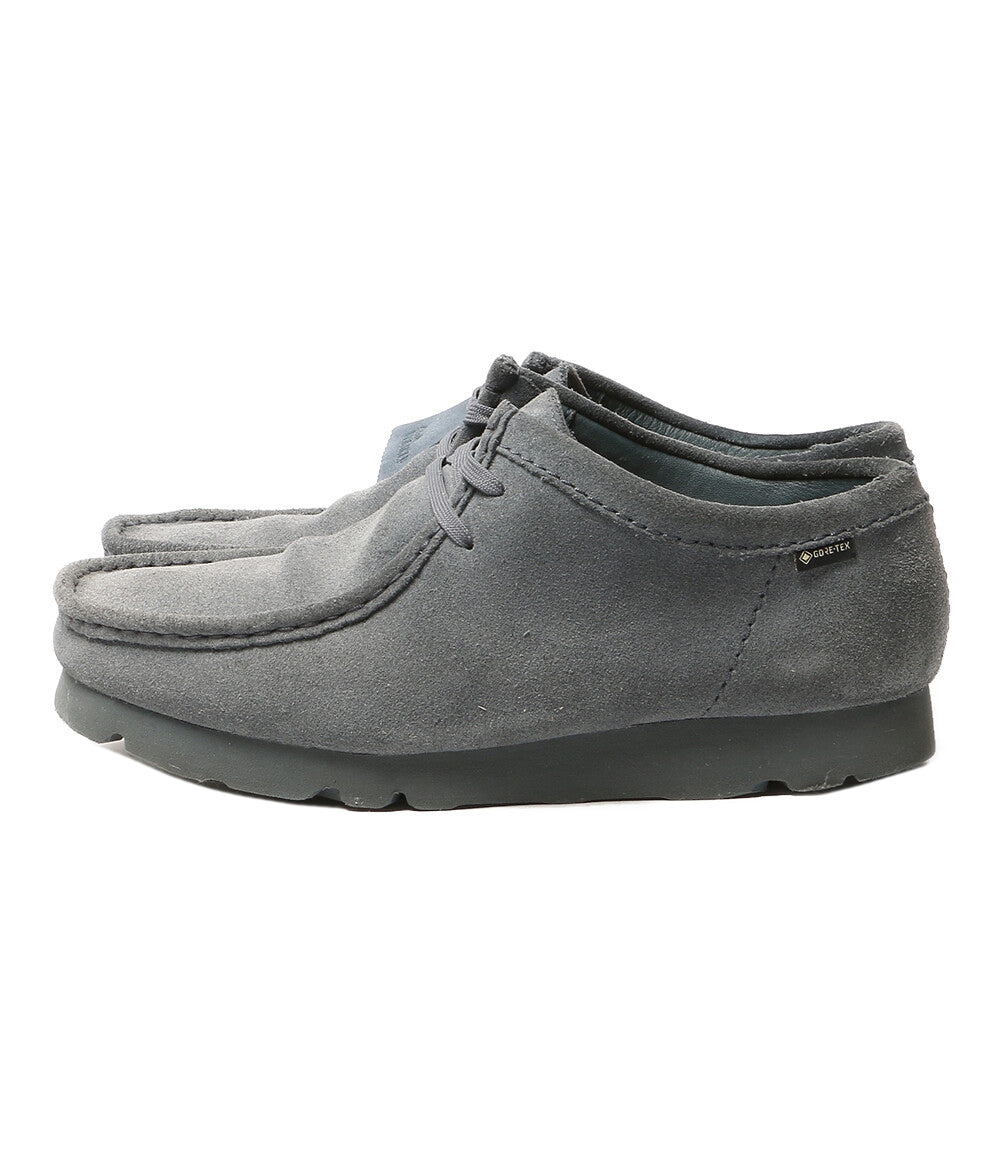 Clarks Wallabee GTX Blue/Grey Sde メンズ SIZE UK8 クラークス