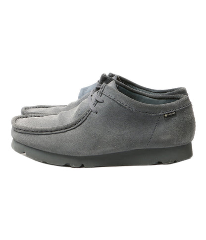 Clarks Wallabee GTX Blue/Grey Sde メンズ SIZE UK8 クラークス