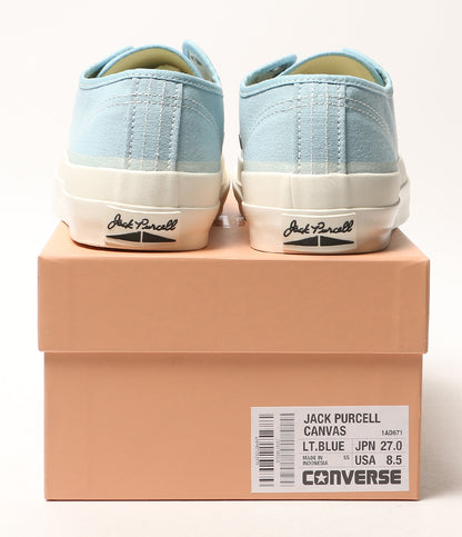 美品 CONVERSE ADDICT コンバースアディクト スニーカー JACK PURCELL CANVAS L.T.BLUE メンズ SIZE 27cm