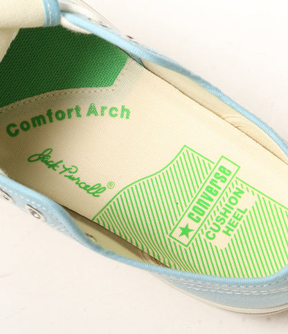 美品 CONVERSE ADDICT コンバースアディクト スニーカー JACK PURCELL CANVAS L.T.BLUE メンズ SIZE 27cm