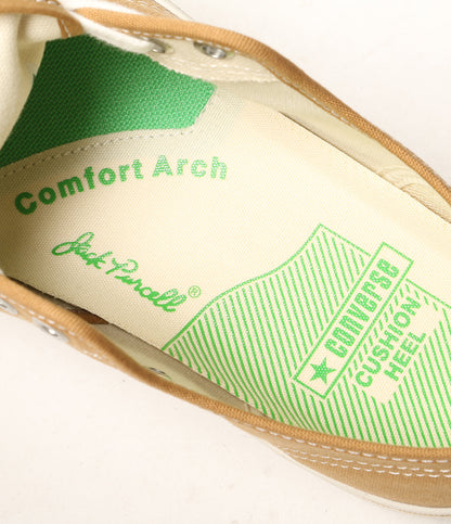 美品 CONVERSE ADDICT コンバースアディクト スニーカー JACK PURCELL CANVAS CAMEL メンズ SIZE 27cm