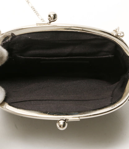 Y's がま口ネックレス SEMI GLOSS NECKLESS BLK レディース ワイズ