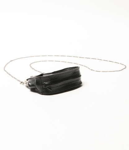 Y's がま口ネックレス SEMI GLOSS NECKLESS BLK レディース ワイズ