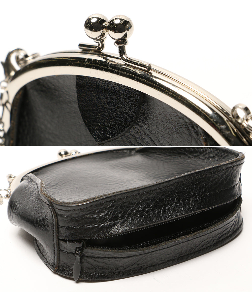 Y's がま口ネックレス SEMI GLOSS NECKLESS BLK レディース ワイズ