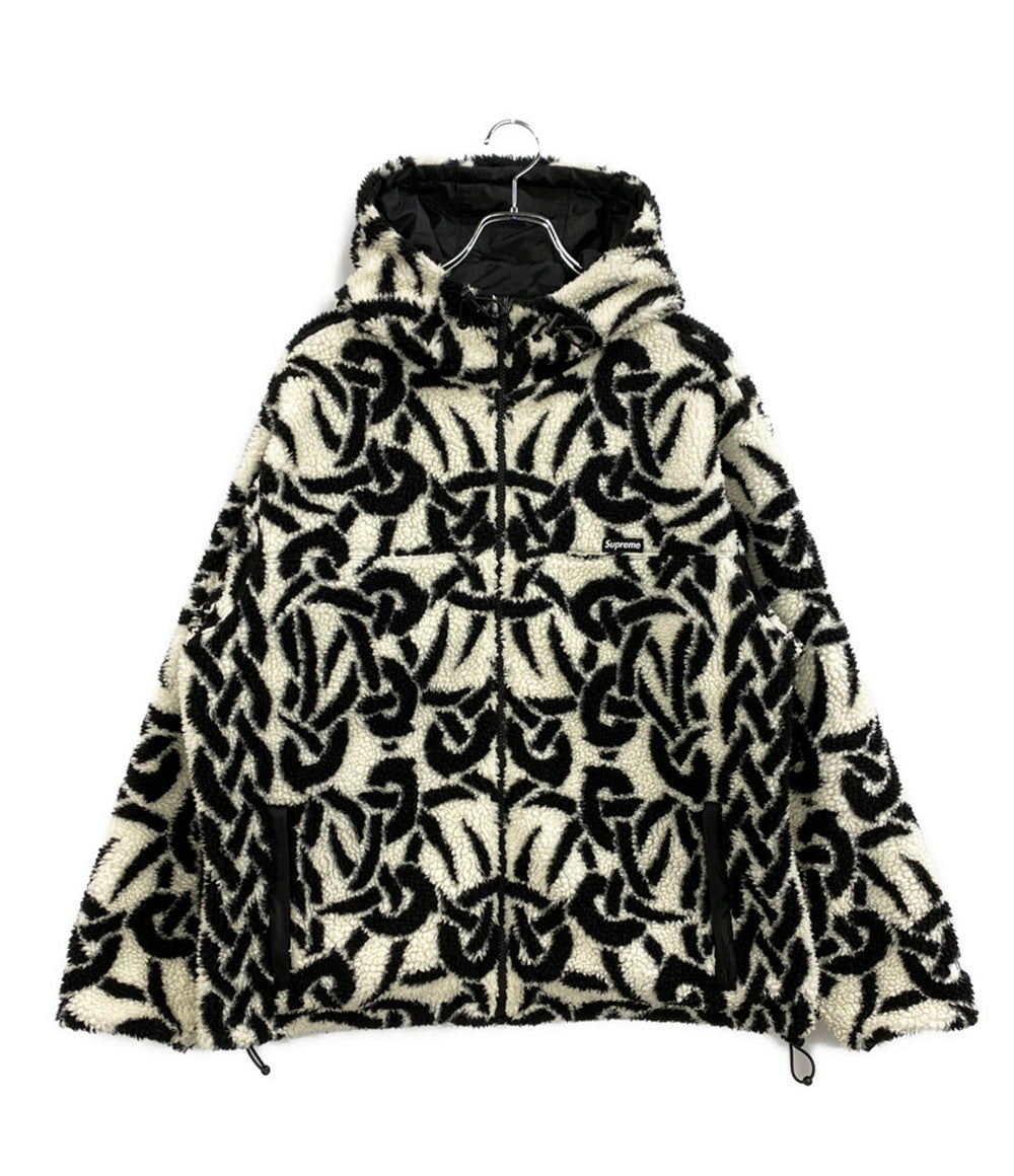 Supreme ジャケット Celtic Knot Reversible Fleece Hooded メンズ SIZE L シュプリーム
