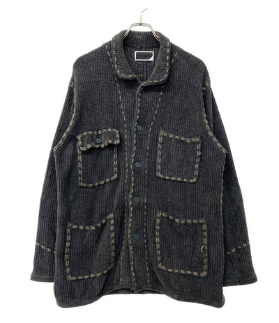 PHINGERIN カーディガン ステッチ メンズ SIZE M フィンガリン