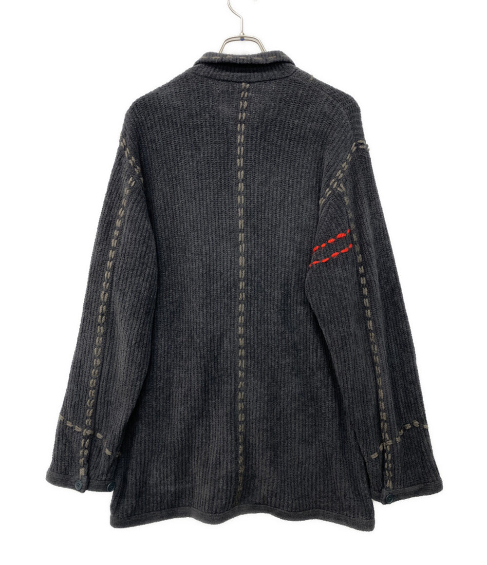 PHINGERIN カーディガン ステッチ メンズ SIZE M フィンガリン