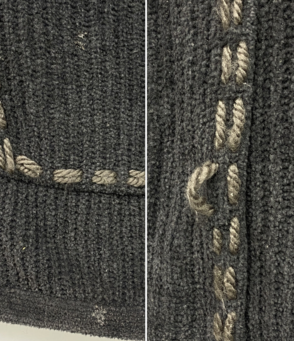 PHINGERIN カーディガン ステッチ メンズ SIZE M フィンガリン
