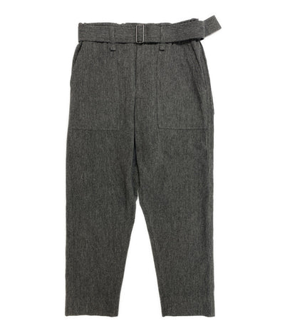 美品 ISSEY MIYAKE MEN パンツ ツイード グレー ME03FF092 メンズ SIZE 3 イッセイミヤケ メン