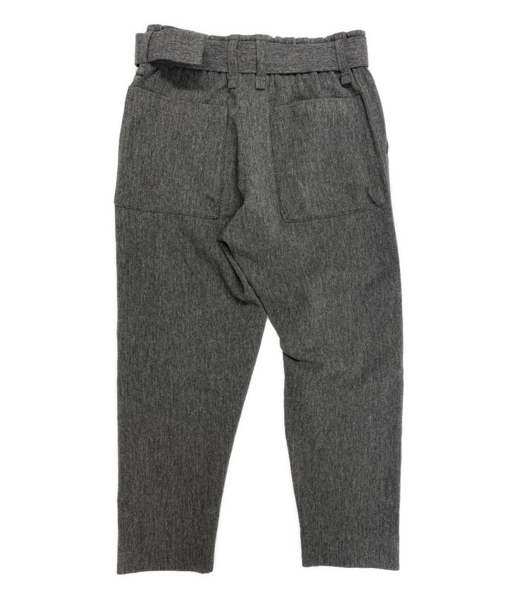 美品 ISSEY MIYAKE MEN パンツ ツイード グレー ME03FF092 メンズ SIZE 3 イッセイミヤケ メン