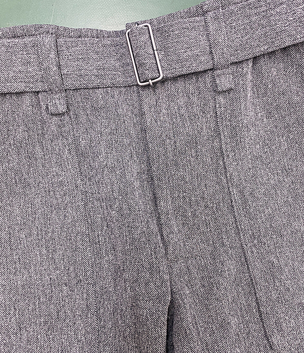 美品 ISSEY MIYAKE MEN パンツ ツイード グレー ME03FF092 メンズ SIZE 3 イッセイミヤケ メン