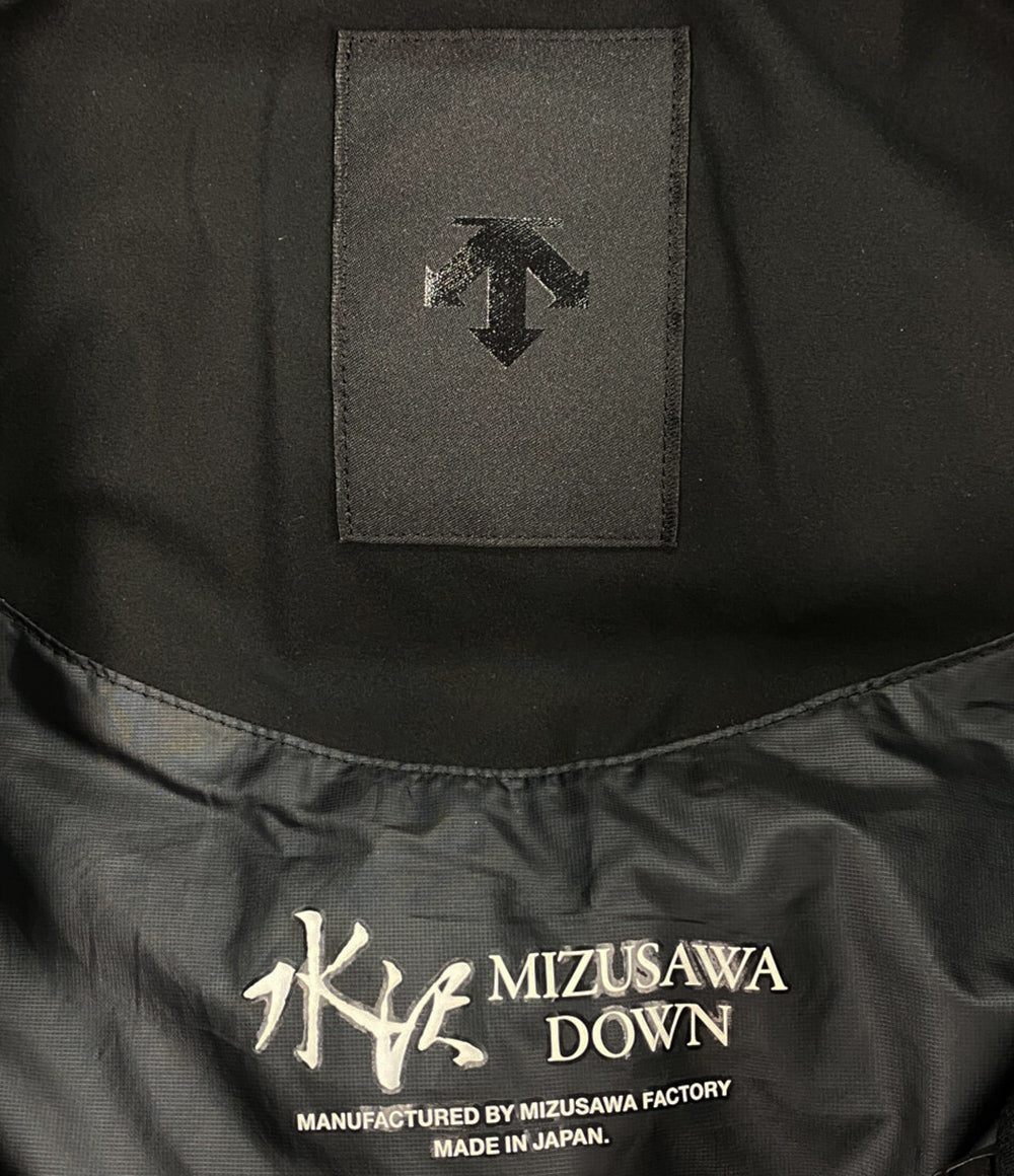 DESCENTE ALLTERRAIN ダウンジャケット ブラック 水沢ダウン レディース SIZE M デサント オルテライン
