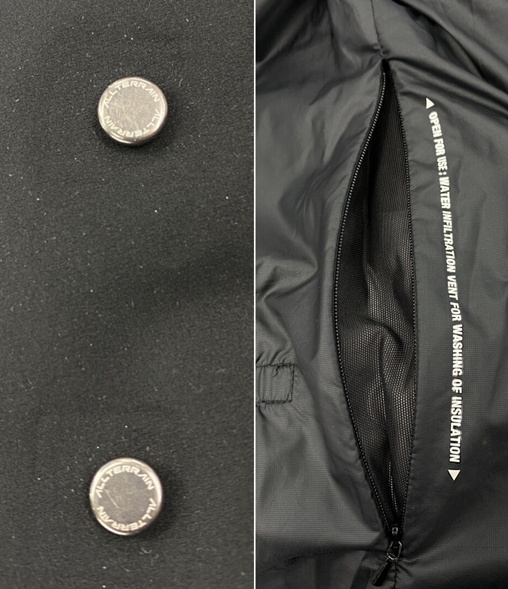 DESCENTE ALLTERRAIN ダウンジャケット ブラック 水沢ダウン レディース SIZE M デサント オルテライン