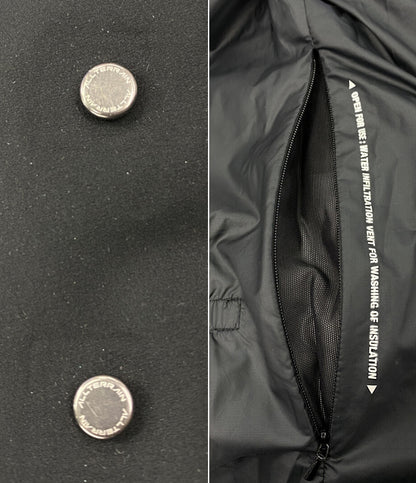 DESCENTE ALLTERRAIN ダウンジャケット ブラック 水沢ダウン レディース SIZE M デサント オルテライン