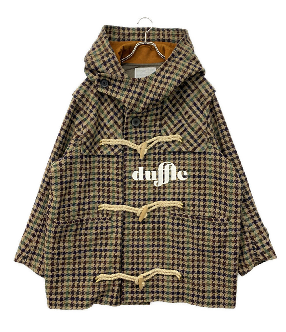 kolor ダッフルコート チェック 19WCM-CO4103 メンズ SIZE L カラー