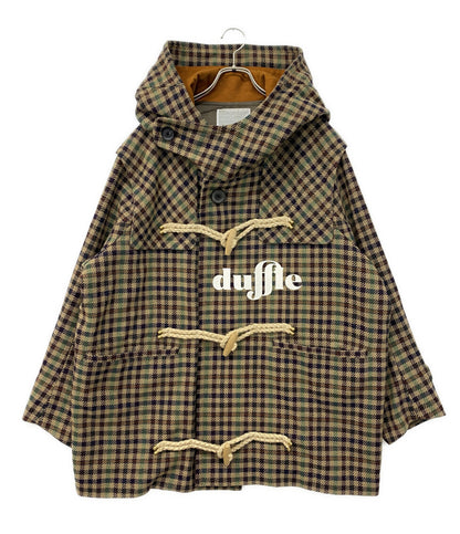 kolor ダッフルコート チェック 19WCM-CO4103 メンズ SIZE L カラー