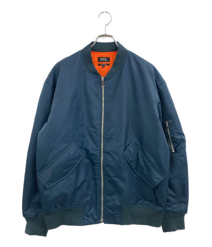 A.P.C. ジャケット ブルー オレンジ(内) 25SS 24252-1-33021 メンズ SIZE M アーペーセー