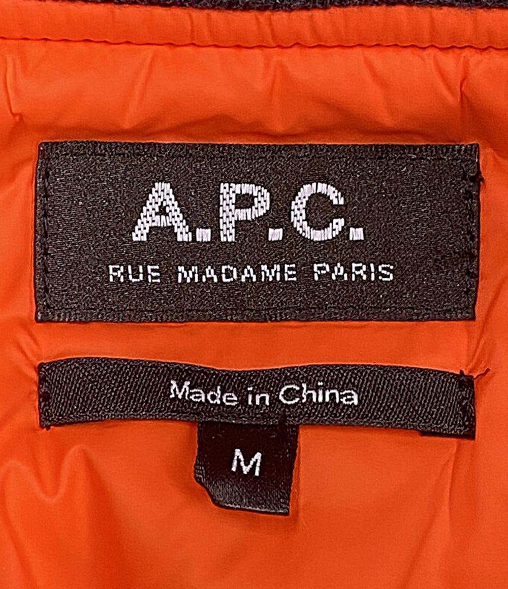 A.P.C. ジャケット ブルー オレンジ(内) 25SS 24252-1-33021 メンズ SIZE M アーペーセー