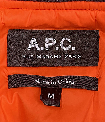 A.P.C. ジャケット ブルー オレンジ(内) 25SS 24252-1-33021 メンズ SIZE M アーペーセー