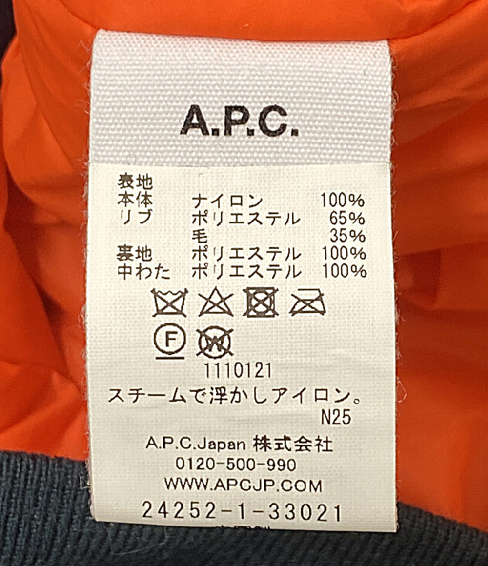 A.P.C. ジャケット ブルー オレンジ(内) 25SS 24252-1-33021 メンズ SIZE M アーペーセー