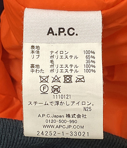 A.P.C. ジャケット ブルー オレンジ(内) 25SS 24252-1-33021 メンズ SIZE M アーペーセー