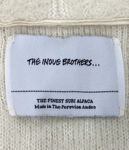 THE INOUE BROTHERS ザイノウエブラザーズ シャギーカーディガン オフホワイト レディース SIZE L