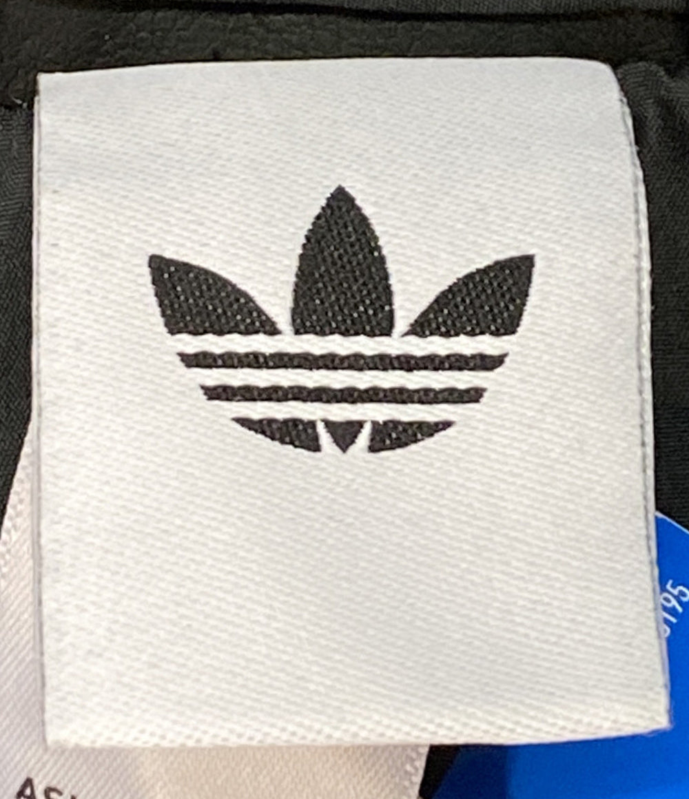 美品 adidas ジャケット jw7326 レザー風 ブラック レディース SIZE 3XL アディダス