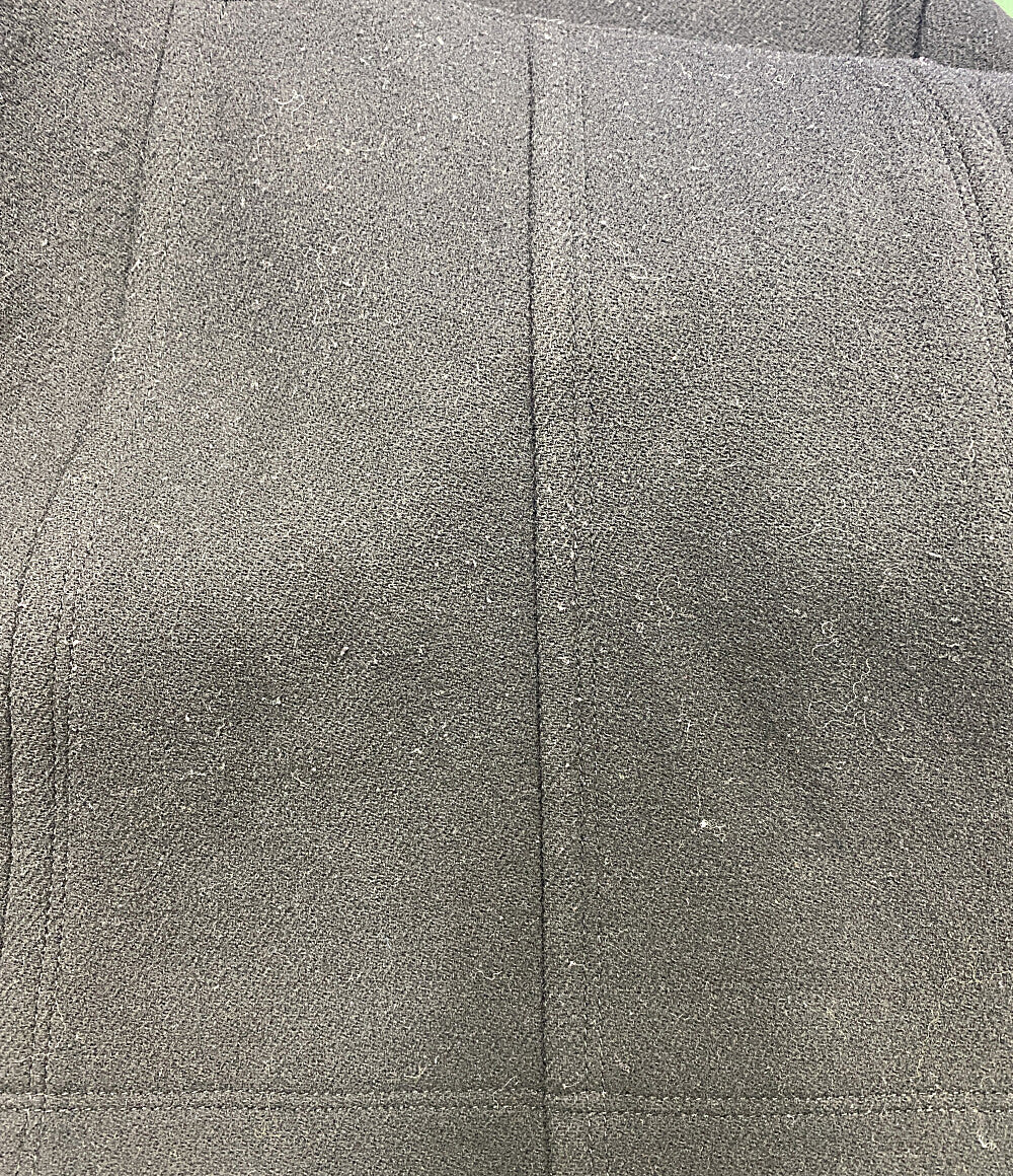 BURBERRY BLUE LABEL コート ブラック 裏地チェック E1B24-252-09 レディース SIZE 38 バーバリーブルーレーベル