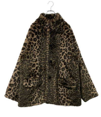 NEEDLES レオパード フェイクファージャケット メンズ SIZE S ニードルズ