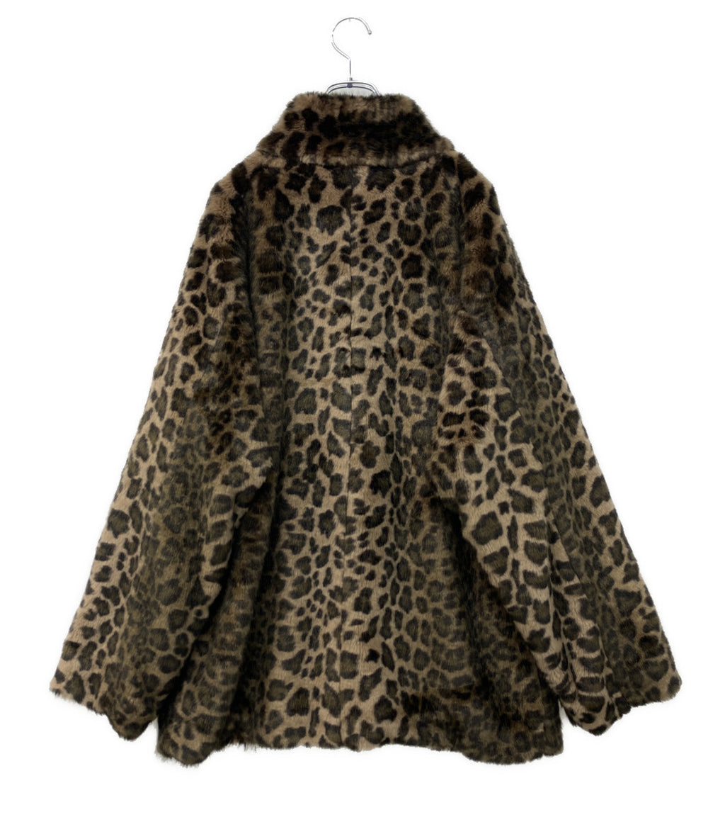 NEEDLES レオパード フェイクファージャケット メンズ SIZE S ニードルズ